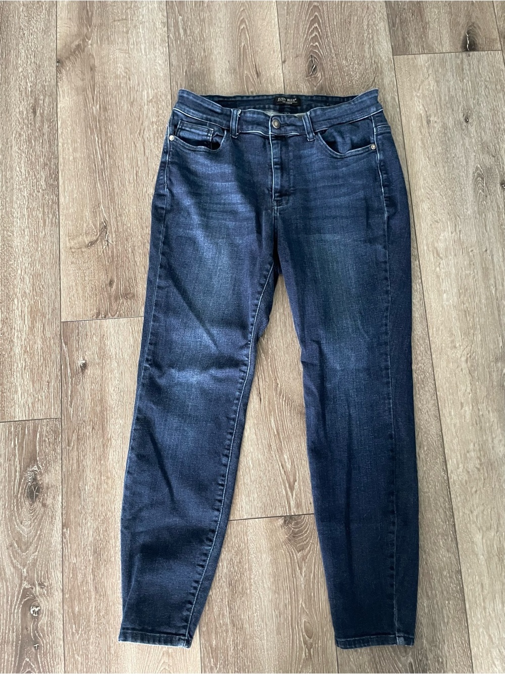 Judy Blue Skinny Fit Dark Wash Jean Size 14 - Picture 2 of 8